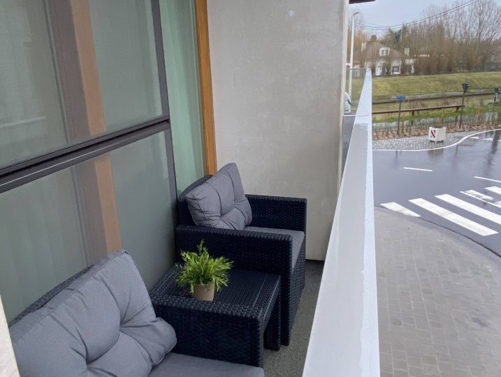 Lounge chairs on the terrace