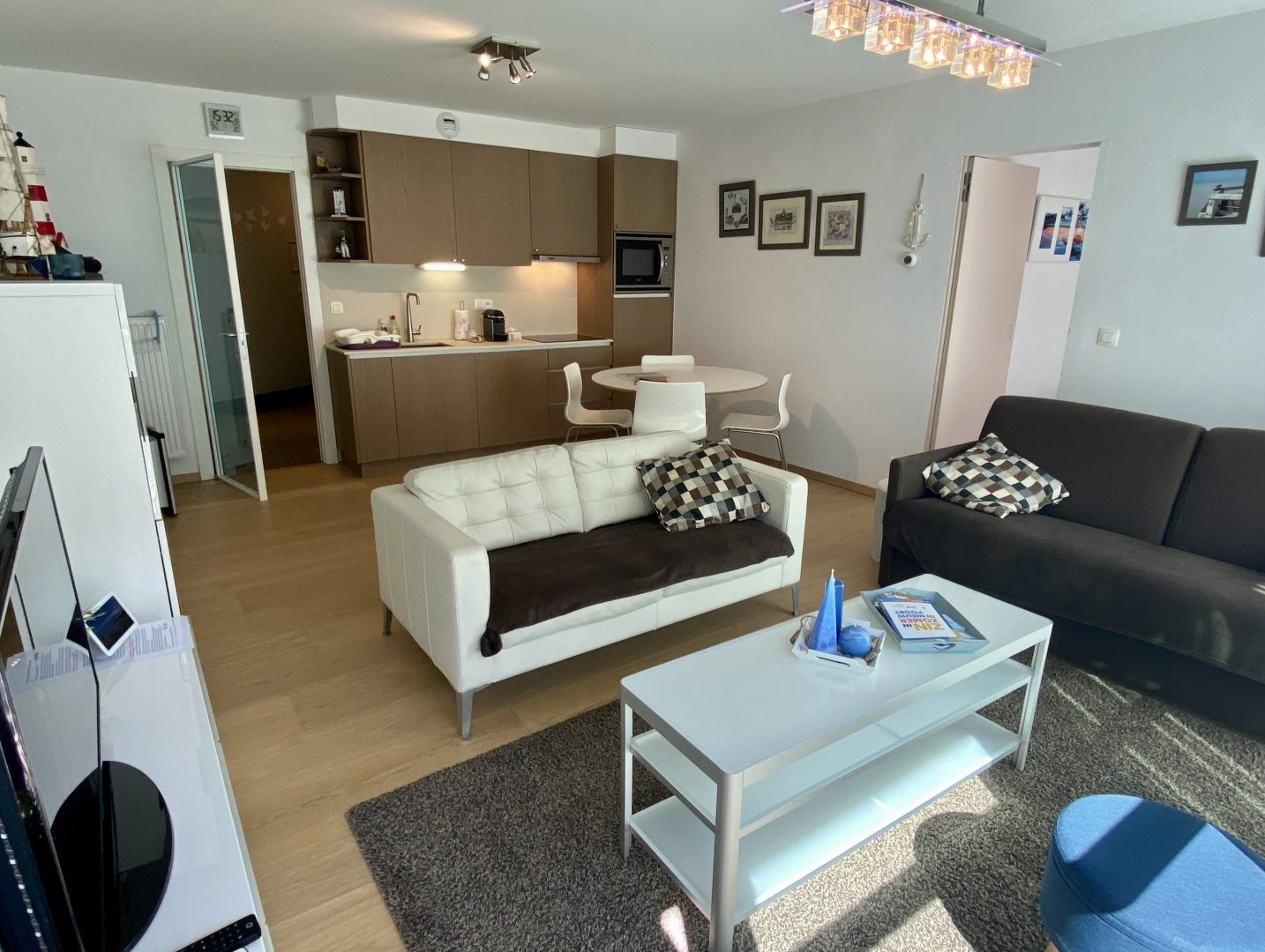 Seating area in the living room