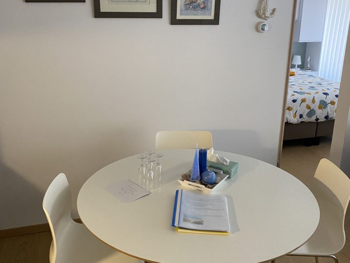 Dining table in the kitchen